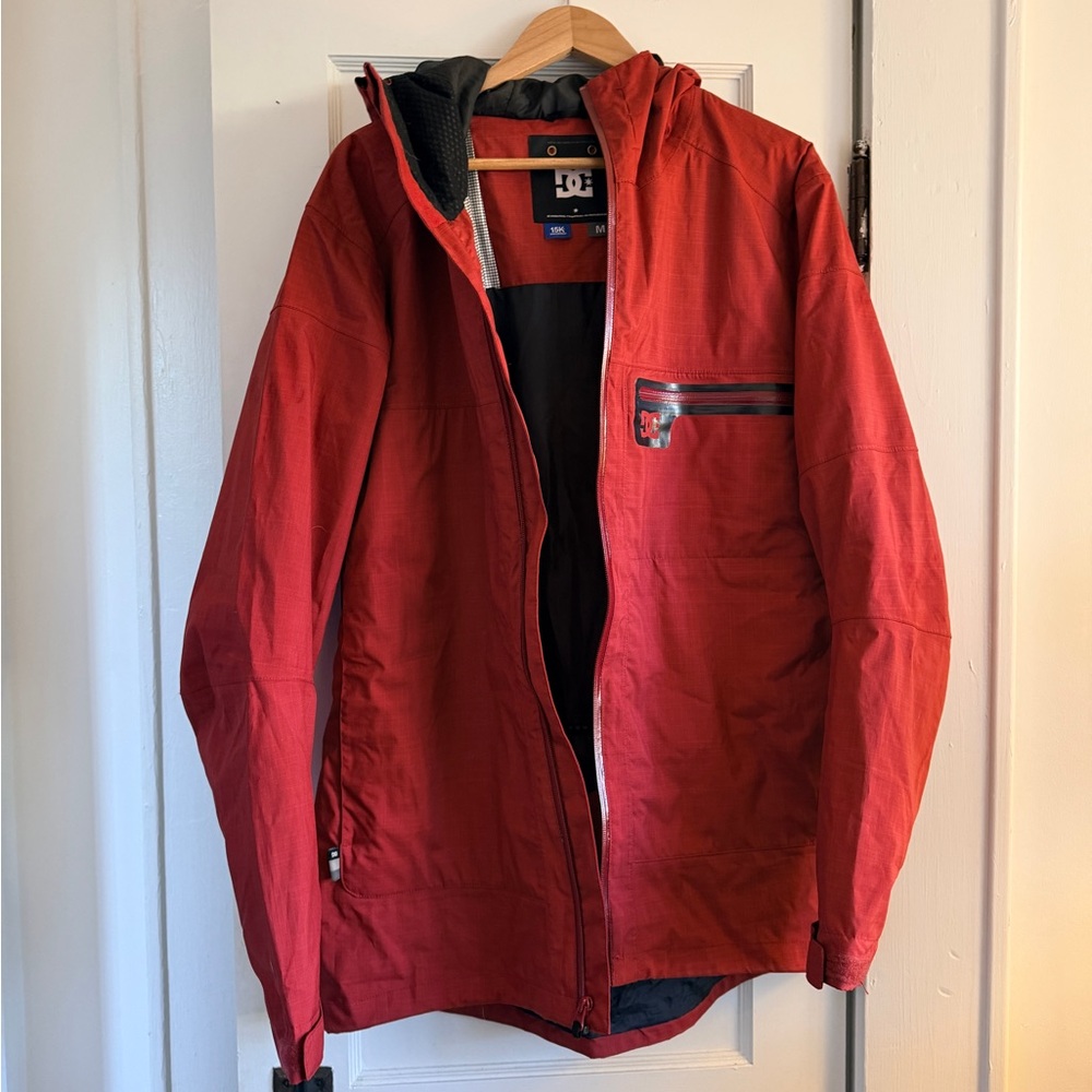 DC Men's Red Ski/rain jacket